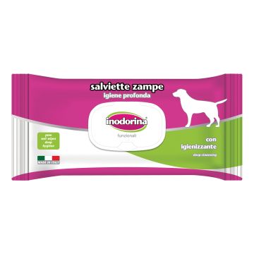 Inodorina funzionale salviette zampe 40 pezzi
