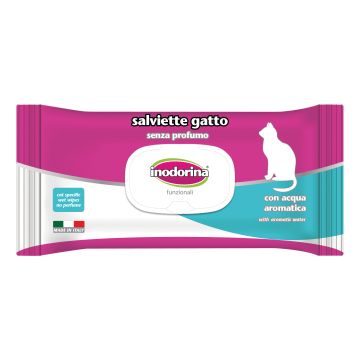 Inodorina funzionale salviette gatto 40 pezzi