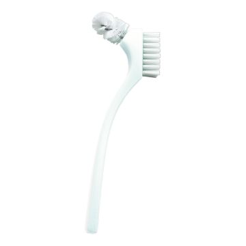Curaprox bdc spazzolino brevettato per dentiere 1 pezzo colore bianco