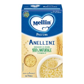 Mellin past.anellini 500g