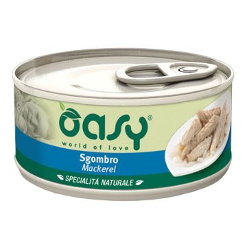 Oasy Gatto Specialita' Naturali In Lattina Adulto Sgombro 70 Gr