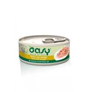 Oasy Gatto Specialita' Naturali In Lattina Adulto Tonno & Mango 150 Gr