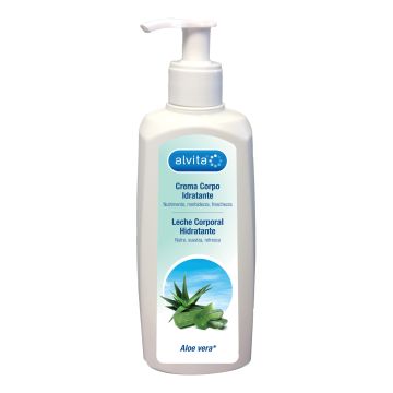 Alvita Crema Corpo Idratante Aloe 400 ml