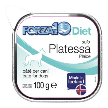 Forza 10 Diet Cane Solo Platessa 100 Gr