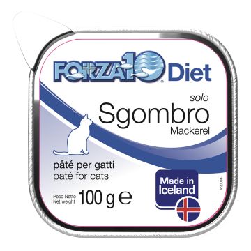 Forza 10 Diet Gatto Solo Sgombro 100 Gr