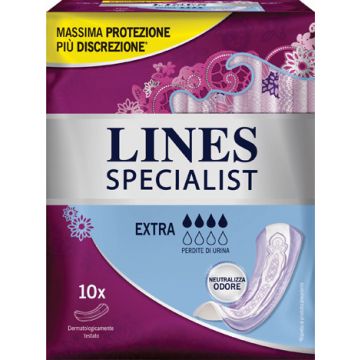 Lines Specialist Pannolone Extra Farma 10 Pezzi
