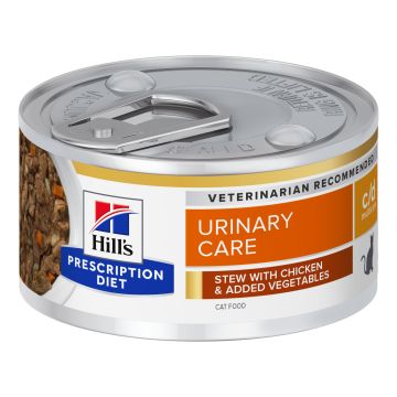 Prescription diet feline urinary care c/d multicare pollo e stufato 82 g