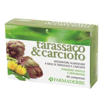 Tarassaco/carciofo 40 compresse