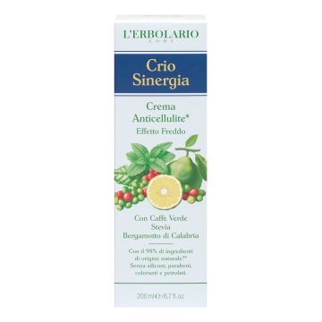 Crio sinergia crema anticellulite effetto freddo 200 ml