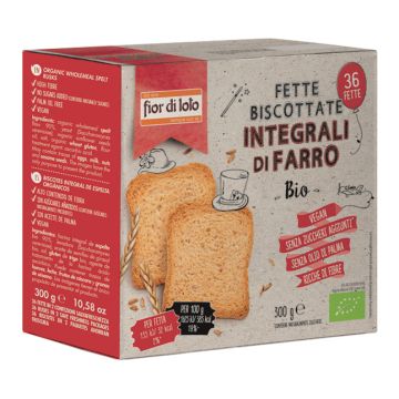 Fior di Loto Fette Biscottate Farro Integrale 300g