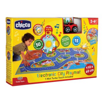 Chicco gioco tapp elettr citta'