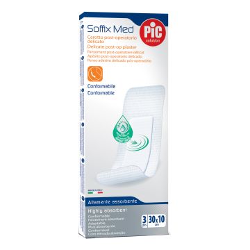 Pic Soffix Med Cerotto Strisce 30x10 S