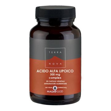 Terranova acido alfa lipoico 300mg complex 50 capsule