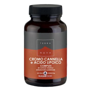 Terranova cromo/cannella/acido lipoico complex 50 capsule