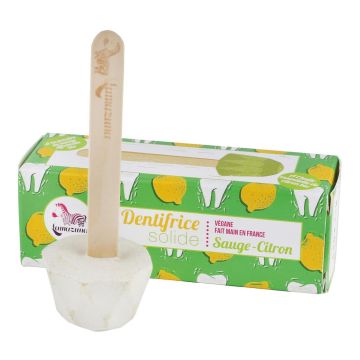 Dentifricio solido salvia limone