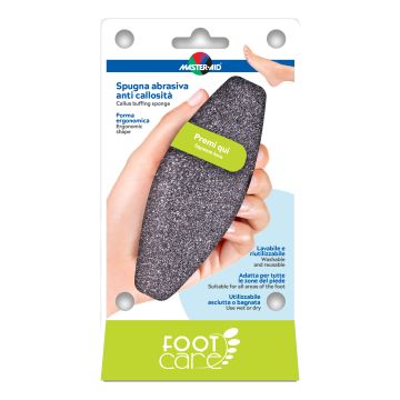 Master-aid foot care spugna abrasiva