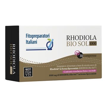 Fitopreparatori italiani rhodiola bio sol 1000 30 compresse
