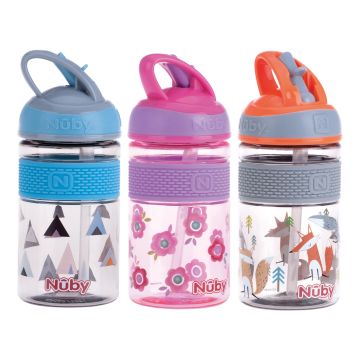 Nuby borraccia tritan 2n1