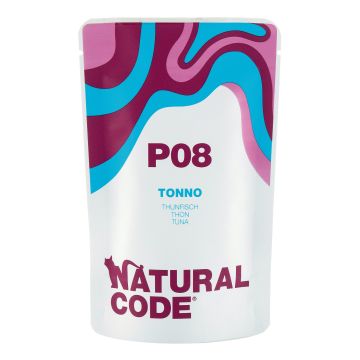 Natural Code Gatto Busta (P08) Adulto Tonno 70 Gr