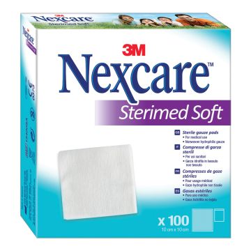 Nexcare sterimed soft10x10x100