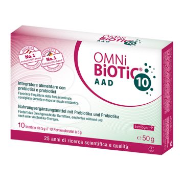 Omni biotic 10 aad 10 bustine da 5 g