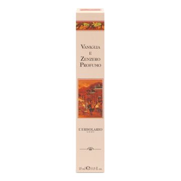 Collezione profumi vaniglia e zenzero 15 ml