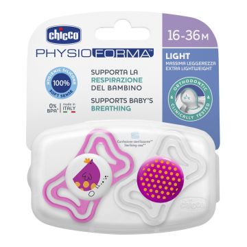 Chicco Succhietto light Girl Silicone 16m2pezzi