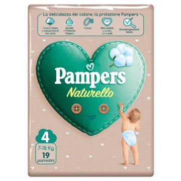 Pampers Natur.4(7-18kg)19pezzi