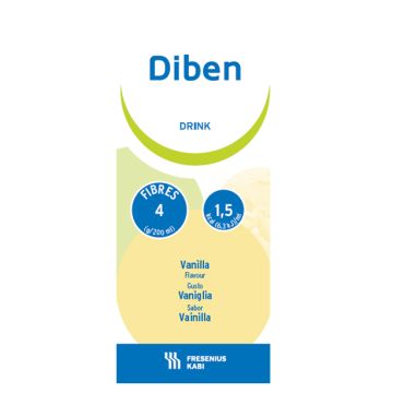 Diben drink vaniglia 4 flaconi x 200 ml
