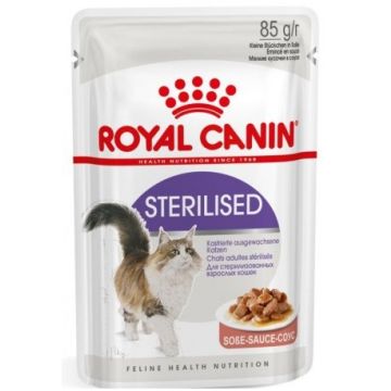 Royal Canin Gatto Sterilised Busta In Salsa 85 Gr