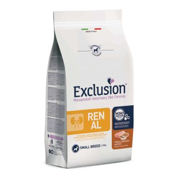 Exclusion Cane Diet Renal Adulto Small Maiale, Sorgo & Riso 2 Kg