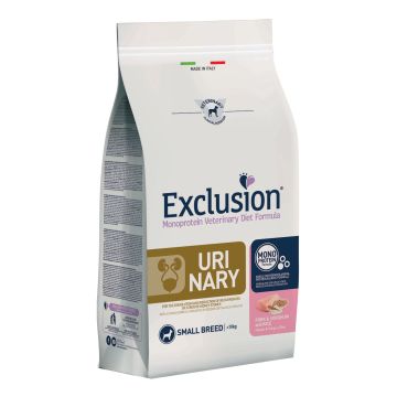 Exclusion Cane Diet Urinary Adulto Small Maiale, Sorgo & Riso 2 Kg