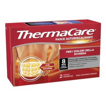 Fascia autoriscaldante a calore terapeutico thermacare schiena 2 pezzi promo