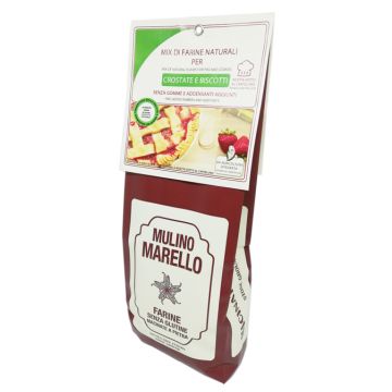 Mix di farine naturali per crostate e biscotti 500 g