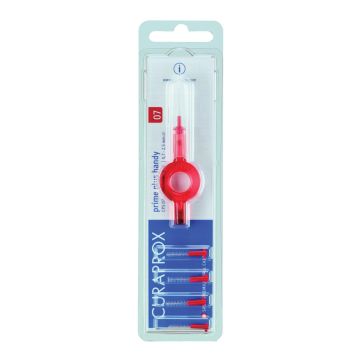 Curaprox Scovolino Prime Plus Handy Rosso 5 Pezzi