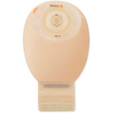 Dansac novalife tre 1 sacca aperta opaca softconvex maxi per ileostomia con finestra ritagliabile 15-34mm 540 ml 10 pezzi