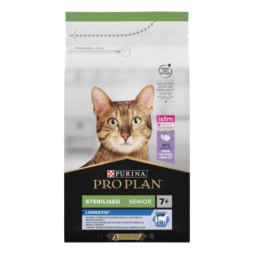 Pro plan dc sterilised senior 7+ longevis tacchino 1,5 kg