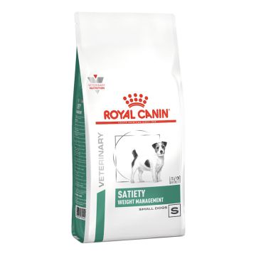 Veterinary health nutrition dog satiety weight management small dogs 3 kg