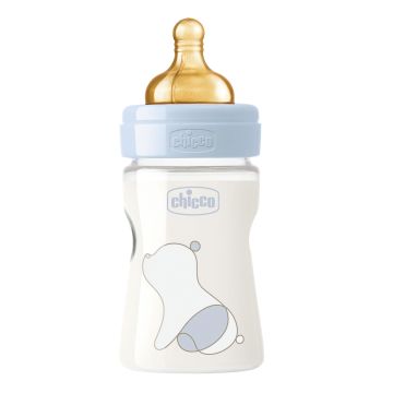 Chicco Biberon Original Touch Caucciù Boy 0 Mesi+ 150 ml