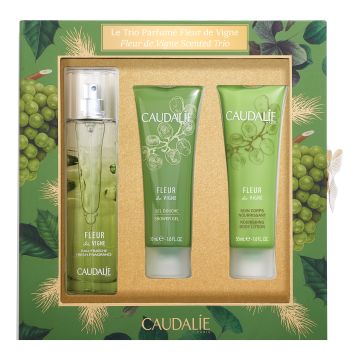 Cofanetto acqua fresca fleur de vigne 2019 acqua fresca 50 ml + crema corpo 50 ml + gel doccia 50 ml