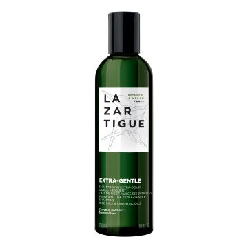 Lazartigue extra gentle shampoo uso frequente lait de riz et huiles essentielles 250 ml