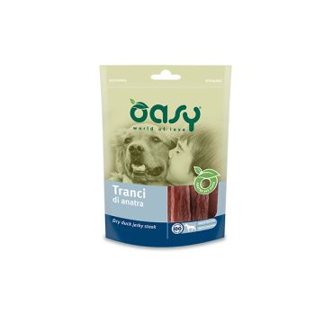 Oasy Cane Snack Busta Tranci Di Anatra 100 Gr