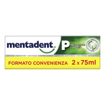 Mentadent p 2 x 75 ml bitubo promo