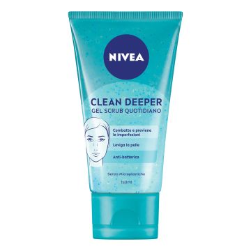 Nivea gel scrub quotidiano clean deeper 150 ml