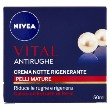 Nivea vital antirughe crema notte rigenerante 50 ml