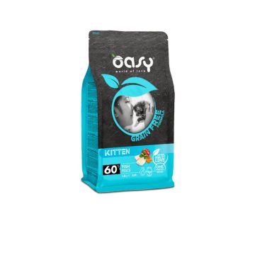 Oasy Gatto Grain Free Kitten Pesce 7,5 Kg