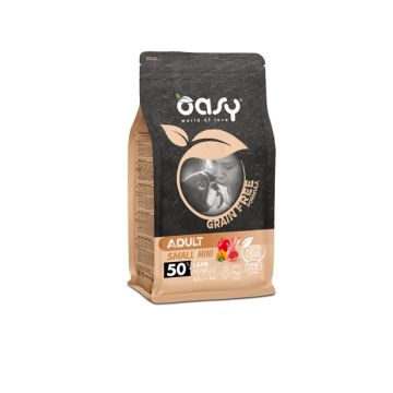 Oasy Cane Grain Free Adulto Small&Mini Agnello 800 Gr