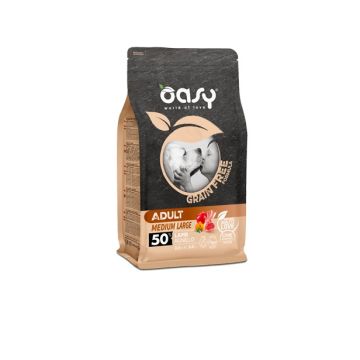 Oasy Cane Grain Free Adulto Medium&Large Agnello 12 Kg