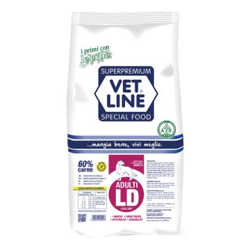 Vetline Cane Adulto Ld Monoproteico Agnello 3 Kg