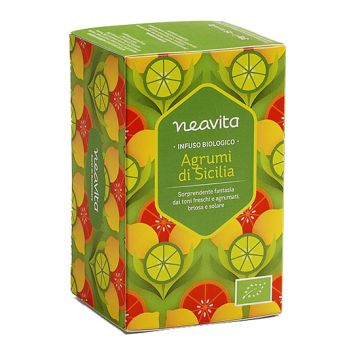 Infuso in filtro agrumi di sicilia bio 1 pezzo